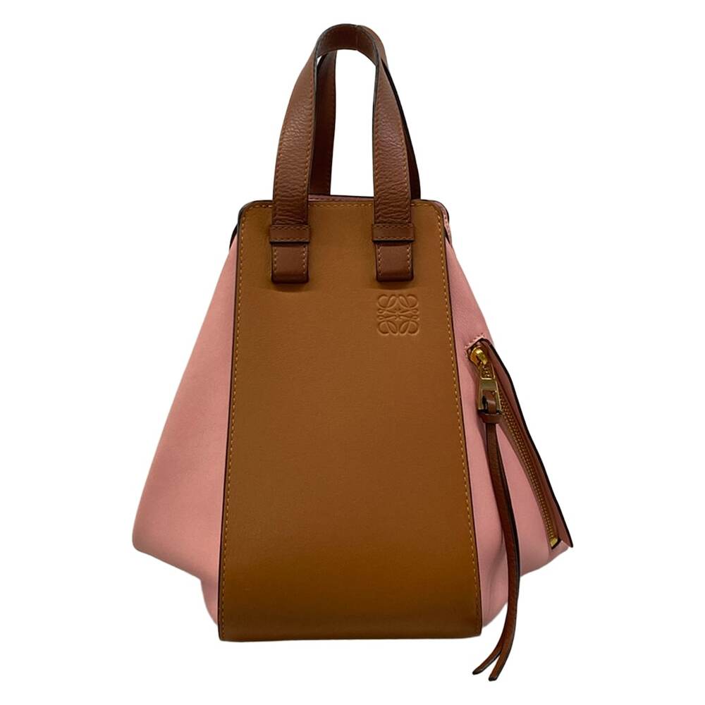 Loewe Hammock bag small Handbag Pink Brown